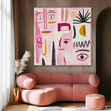 Quadro Stampa su Tela Caos in armonia - CupidoDesign