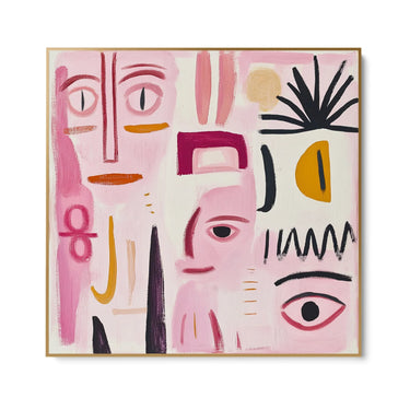 Quadro Stampa su Tela Caos in armonia - CupidoDesign