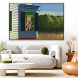 Quadro Stampa su Tela Cape Cod Morning, Edward Hooper - CupidoDesign