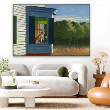 Quadro Stampa su Tela Cape Cod Morning, Edward Hooper - CupidoDesign