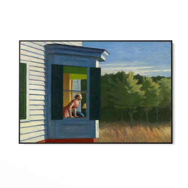 Quadro Stampa su Tela Cape Cod Morning, Edward Hooper - CupidoDesign