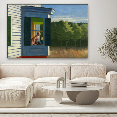 Quadro Stampa su Tela Cape Cod Morning, Edward Hooper - CupidoDesign