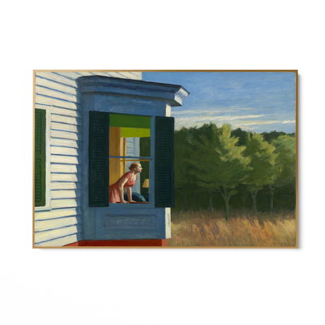 Quadro Stampa su Tela Cape Cod Morning, Edward Hooper - CupidoDesign
