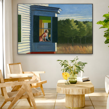 Quadro Stampa su Tela Cape Cod Morning, Edward Hooper - CupidoDesign