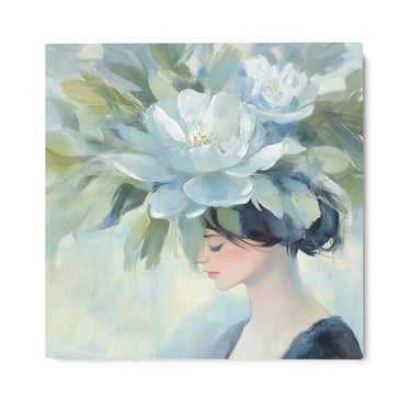 Quadro Stampa su Tela Capelli di Petalo - CupidoDesign