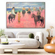 Quadro Stampa su Tela Cavalieri sulla spiaggia, Paul Gauguin - CupidoDesign