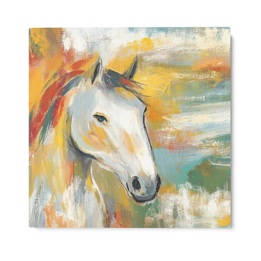 Quadro Stampa su Tela Cavallo Solare - CupidoDesign