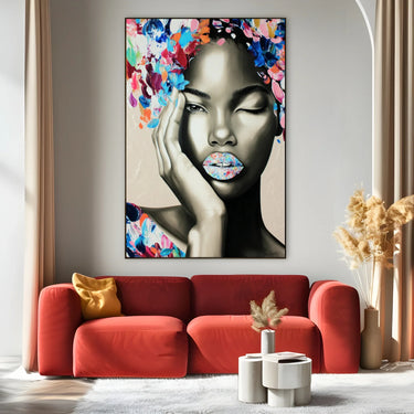 Quadro Stampa su Tela Cenere Lucida - CupidoDesign