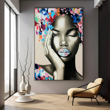 Quadro Stampa su Tela Cenere Lucida - CupidoDesign