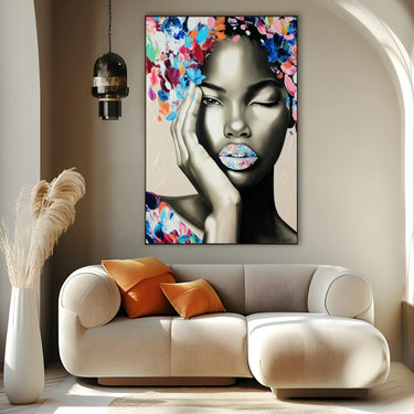 Quadro Stampa su Tela Cenere Lucida - CupidoDesign