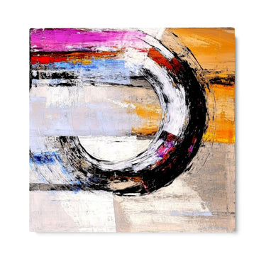 Quadro Stampa su Tela Cerchio Spezzato - CupidoDesign