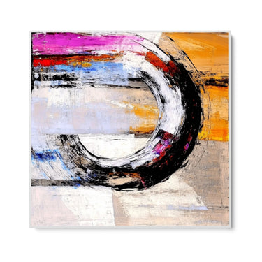 Quadro Stampa su Tela Cerchio Spezzato - CupidoDesign