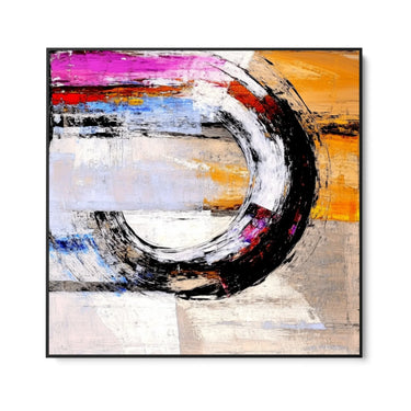 Quadro Stampa su Tela Cerchio Spezzato - CupidoDesign