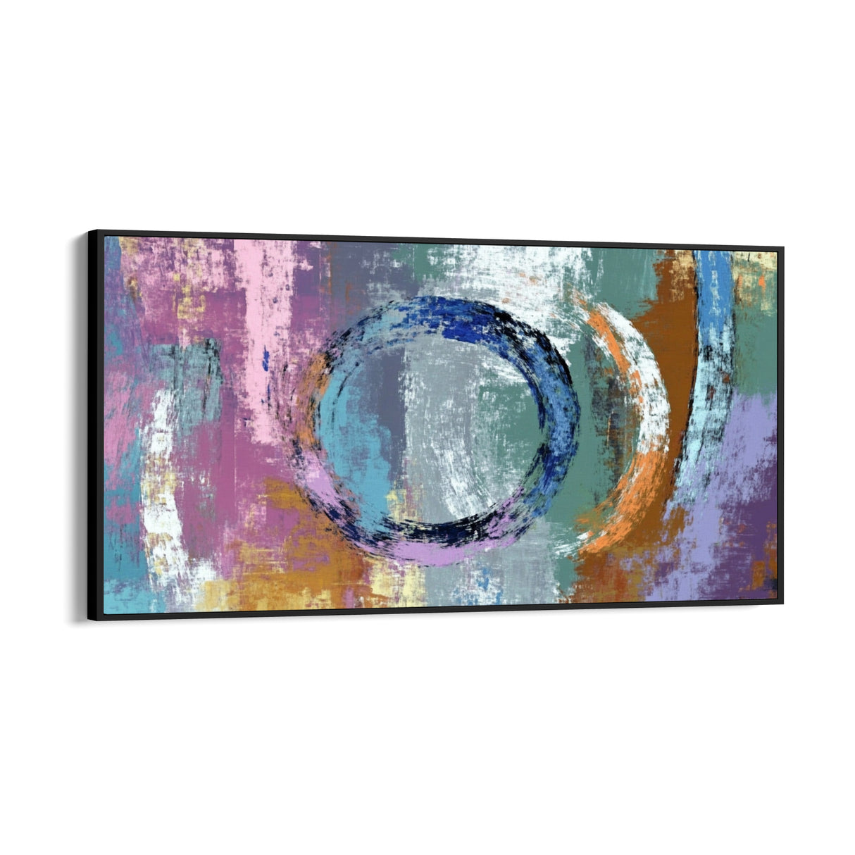 Quadro Stampa su Tela Cerchio Liquido - CupidoDesign