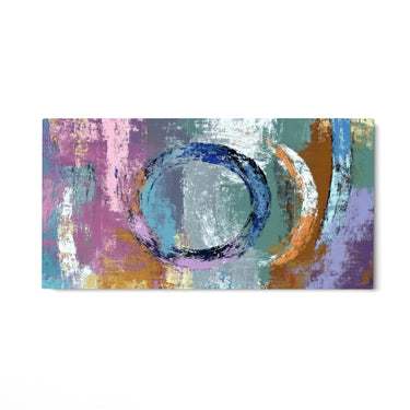 Quadro Stampa su Tela Cerchio Liquido - CupidoDesign