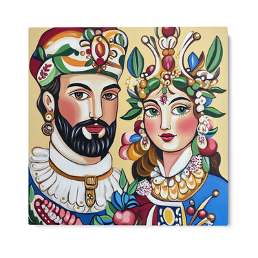 Quadro Stampa su Tela Cerimonia di Fiori - CupidoDesign