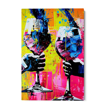 Quadro Stampa su Tela Cheers - CupidoDesign