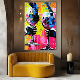 Quadro Stampa su Tela Cheers - CupidoDesign