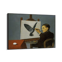 Quadro Stampa su Tela Chiaroveggenza, René Magritte - CupidoDesign