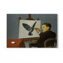 Quadro Stampa su Tela Chiaroveggenza, René Magritte - CupidoDesign