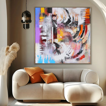 Quadro Stampa su Tela Cielo Interno - CupidoDesign