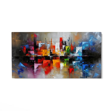 Quadro Stampa su Tela Città ideale - CupidoDesign