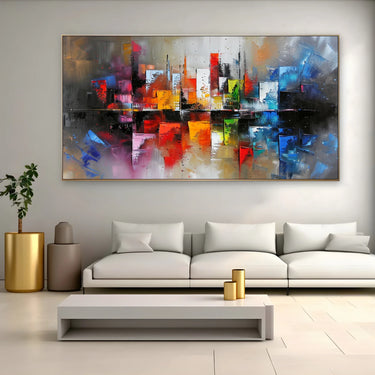 Quadro Stampa su Tela Città ideale - CupidoDesign