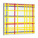Quadro Stampa su Tela Città di New York, Piet Mondrian - CupidoDesign