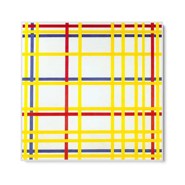 Quadro Stampa su Tela Città di New York, Piet Mondrian - CupidoDesign