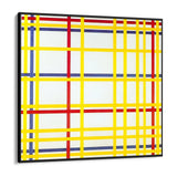 Quadro Stampa su Tela Città di New York, Piet Mondrian - CupidoDesign