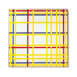 Quadro Stampa su Tela Città di New York, Piet Mondrian - CupidoDesign