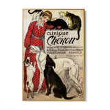 Quadro Stampa su Tela Clinique Chéron, Théophile Steinlen - CupidoDesign