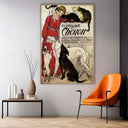 Quadro Stampa su Tela Clinique Chéron, Théophile Steinlen - CupidoDesign