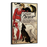Quadro Stampa su Tela Clinique Chéron, Théophile Steinlen - CupidoDesign