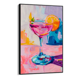 Cocktail abstrait