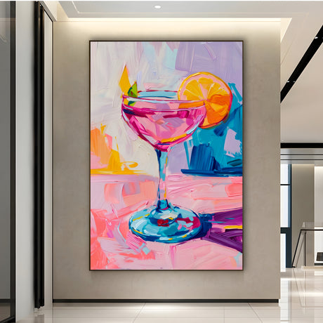 Abstracte cocktail