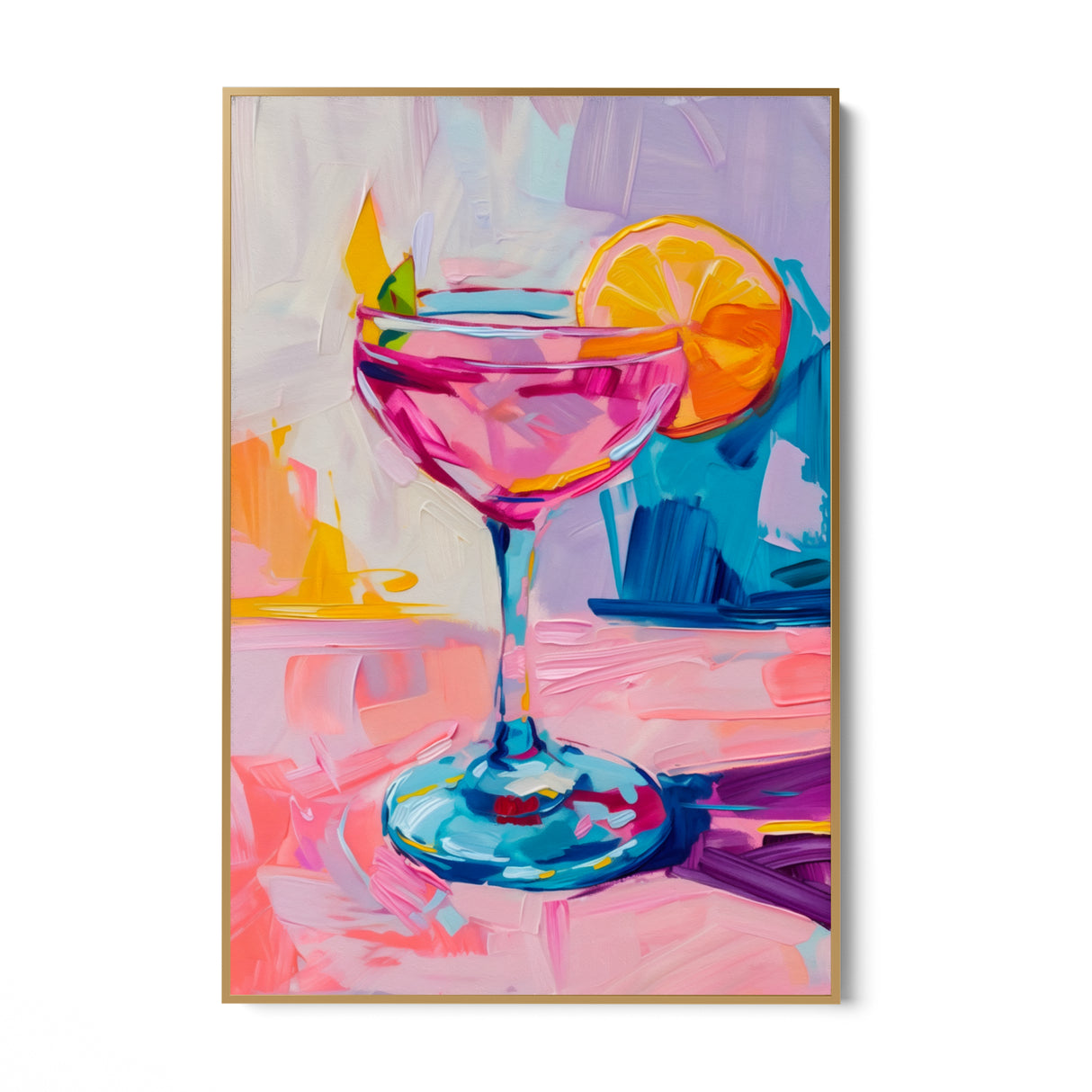 Cocktail abstrait