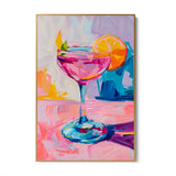 Cocktail abstrait