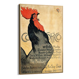 Quadro Stampa su Tela Cocorico, Théophile Alexandre - CupidoDesign