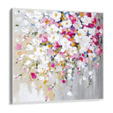 Quadro Stampa su Tela Colate Bianche - CupidoDesign
