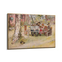 Quadro Stampa su Tela Colazione sotto la grande betulla, Carl Larsson - CupidoDesign