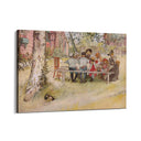 Quadro Stampa su Tela Colazione sotto la grande betulla, Carl Larsson - CupidoDesign