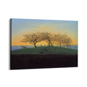 Quadro Stampa su Tela Collina e campo arato vicino a Dresda, Caspar David Friedrich - CupidoDesign