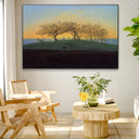 Quadro Stampa su Tela Collina e campo arato vicino a Dresda, Caspar David Friedrich - CupidoDesign