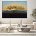 Quadro Stampa su Tela Collina e campo arato vicino a Dresda, Caspar David Friedrich - CupidoDesign