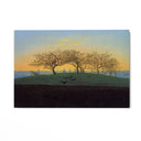 Quadro Stampa su Tela Collina e campo arato vicino a Dresda, Caspar David Friedrich - CupidoDesign