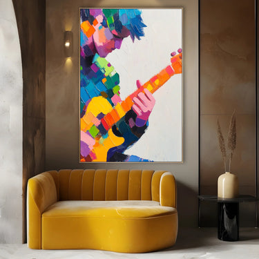 Quadro Stampa su Tela Colore Armonioso - CupidoDesign