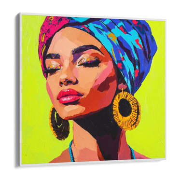 Quadro Stampa su Tela Colori Forti - CupidoDesign