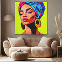 Quadro Stampa su Tela Colori Forti - CupidoDesign