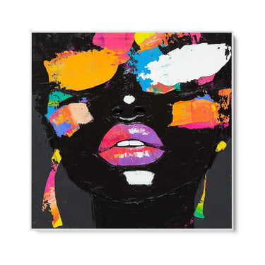 Quadro Stampa su Tela Colori Ribelli - CupidoDesign